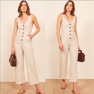 Reformation Linen Vera Jumpsuit